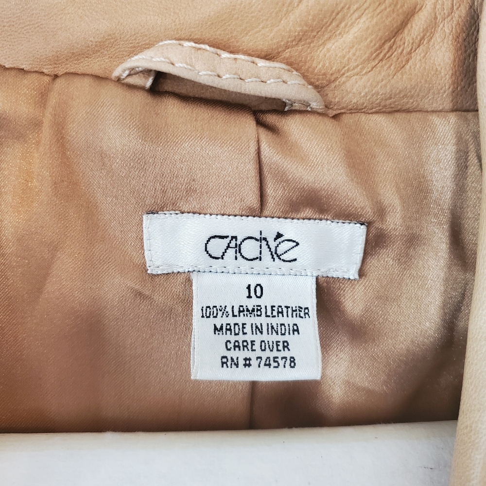 Cache Leather Jacket - image 3